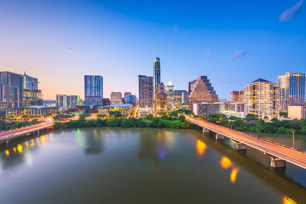 Austin, Texas, USA Skyline